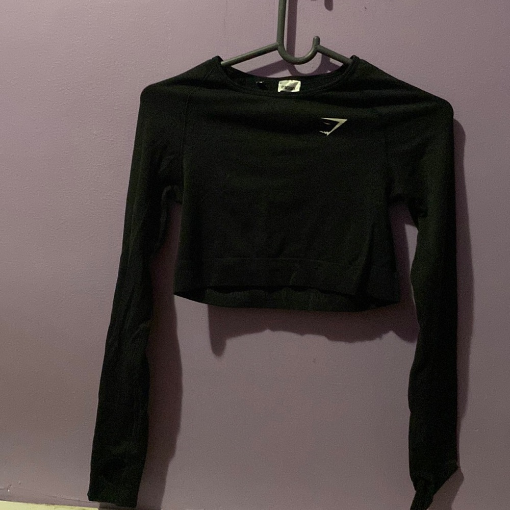 Gymshark long sleeve crop top